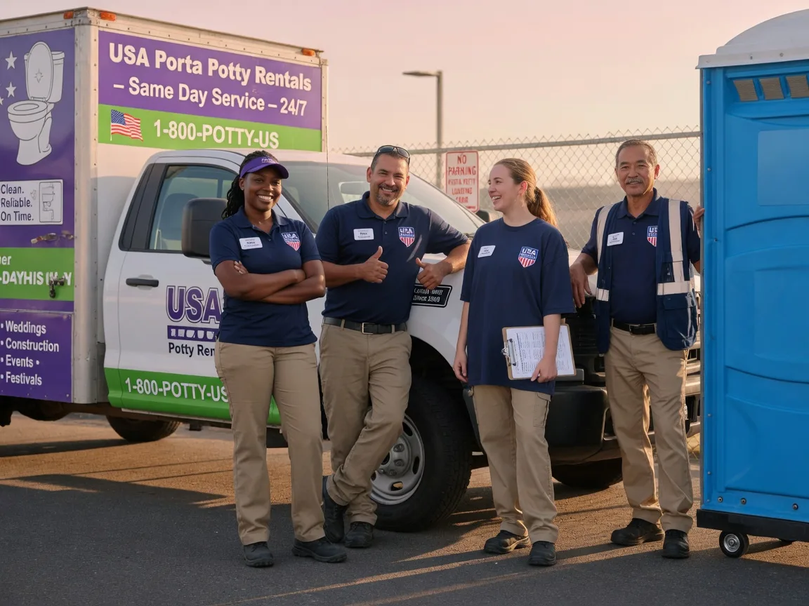 Porta Potty Rental company in Ferney, SD